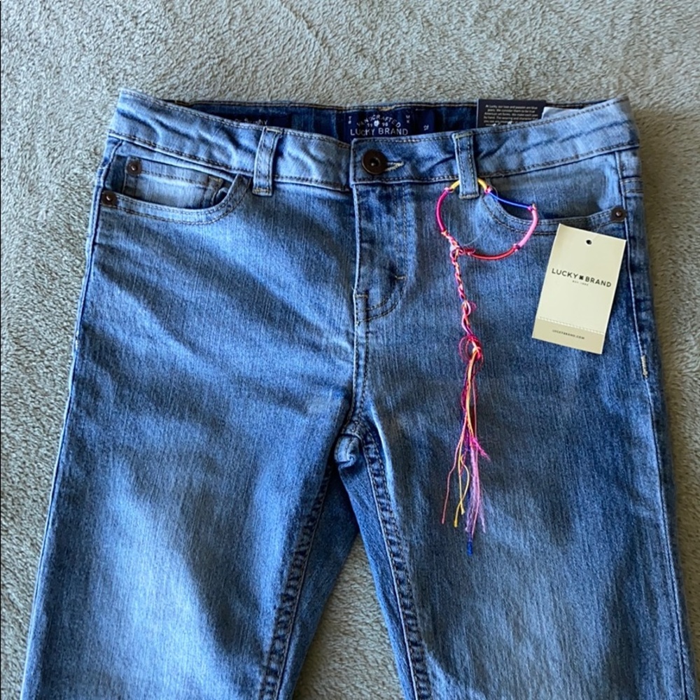 Lucky Brand girl’s Zoe skinny jeans! NWT!